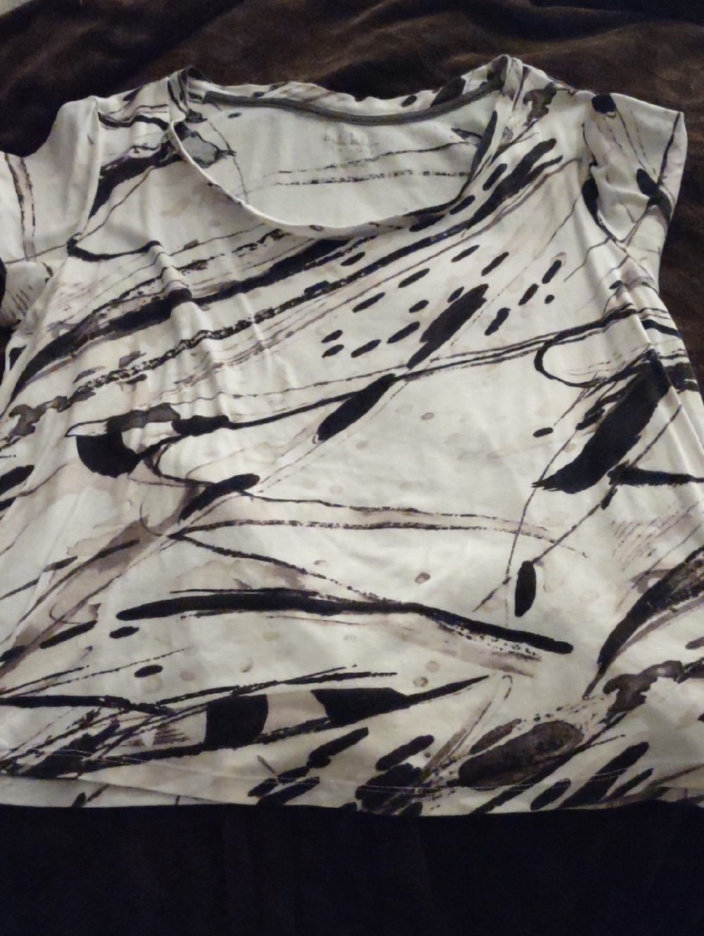 Nicole Miller Tee Size 2x (Runs Tad Small)